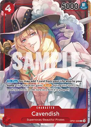 Cavendish (Box Topper) - Romance Dawn (OP01)
