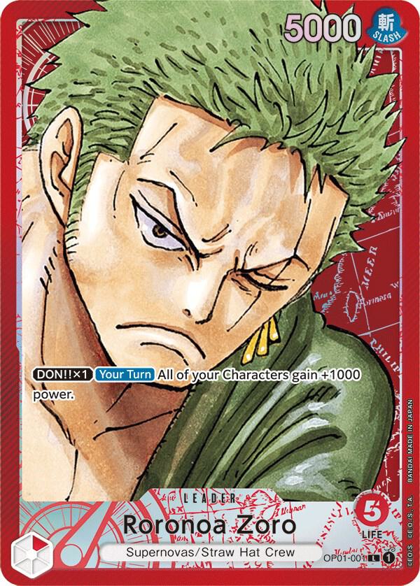 Roronoa Zoro (Leader) - Romance Dawn (OP01) LP