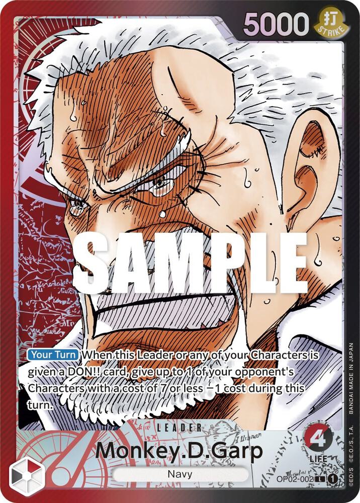 Monkey.D.Garp (Leader) - Paramount War (OP02)