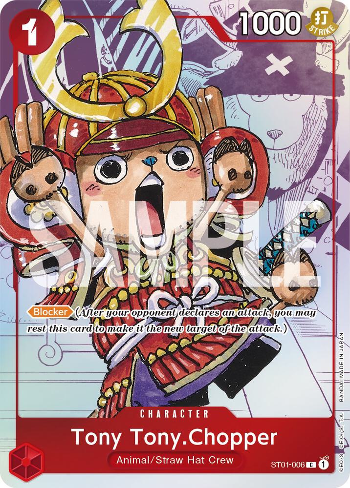 Tony Tony.Chopper - ST01-006 (Parallel) - One Piece Promotion Cards (OP-PR)