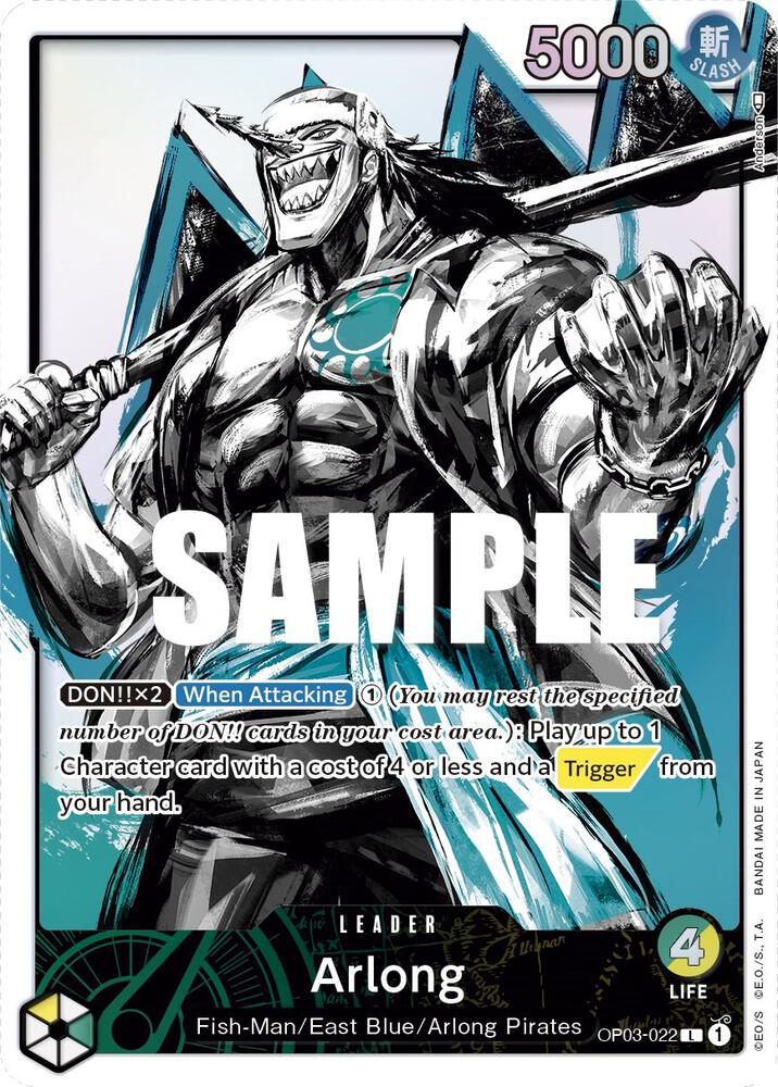 Arlong (Leader) - Pillars of Strength (OP03)