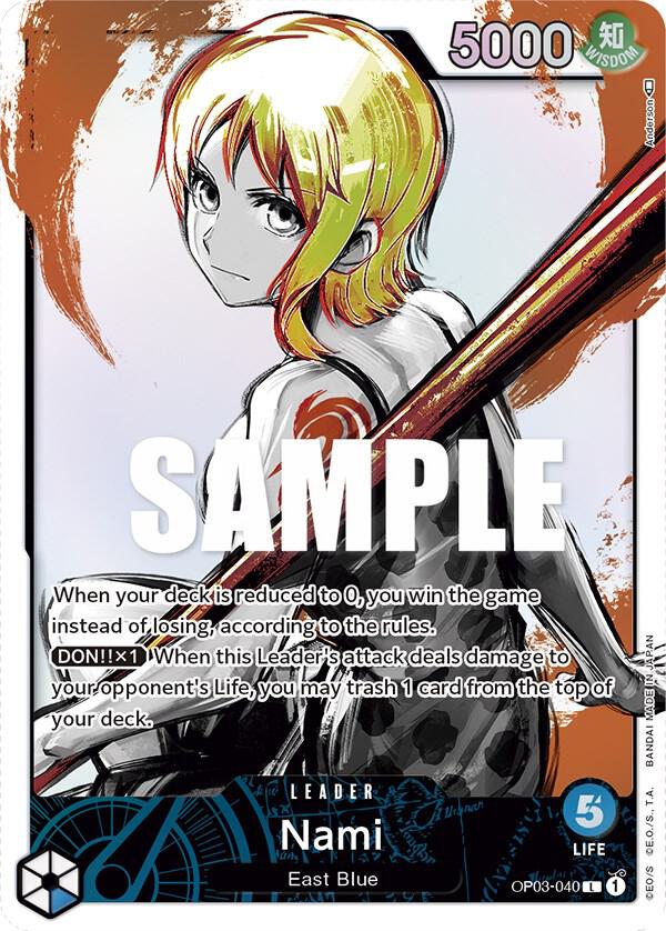 Nami (Leader) - Pillars of Strength (OP03)