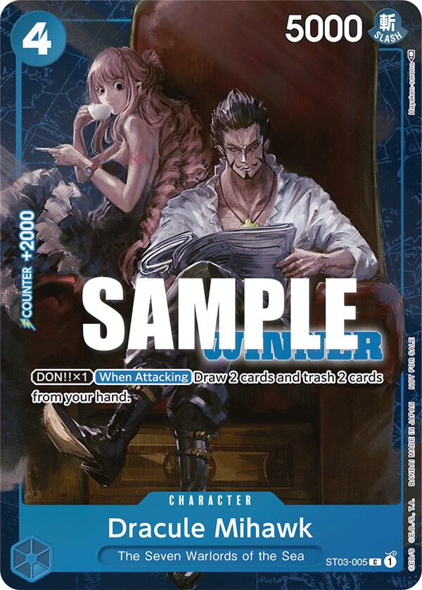 Dracule Mihawk (Winner Pack Vol. 4) - One Piece Promotion Cards (OP-PR)