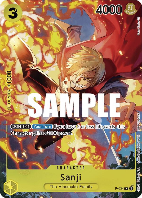 Sanji (Event Pack Vol. 2) - One Piece Promotion Cards (OP-PR)