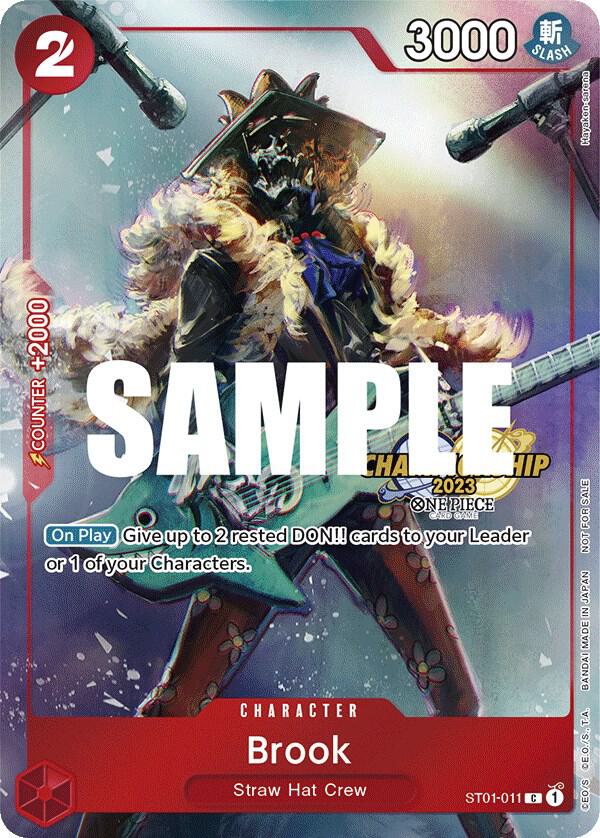 Brook (CS 2023 Celebration Pack) - One Piece Promotion Cards (OP-PR)
