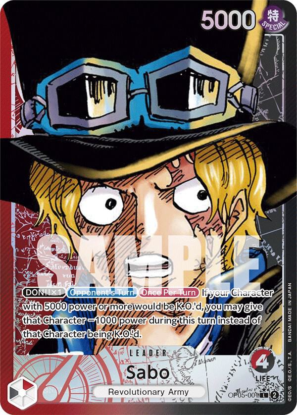 Sabo (Leader) - Awakening of the New Era (OP05)
