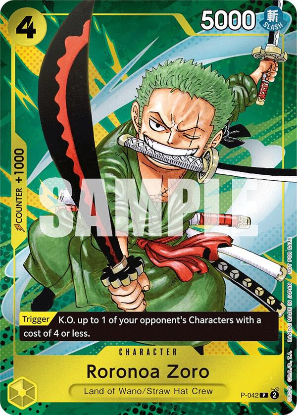 Roronoa Zoro (Event Pack Vol. 3) - One Piece Promotion Cards (OP-PR) LP