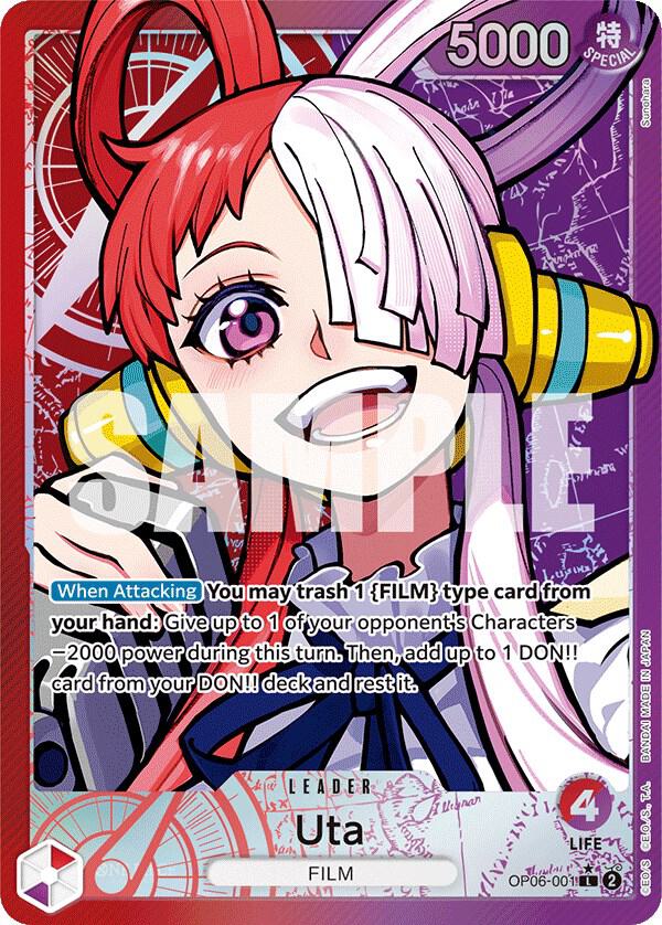 Uta (Leader) - Wings of the Captain (OP06)