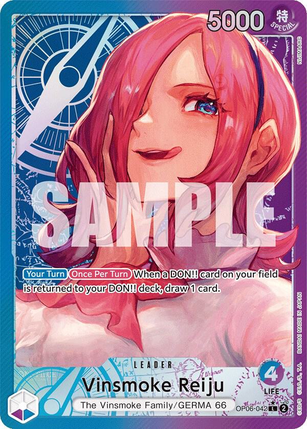 Vinsmoke Reiju (Leader) - Wings of the Captain (OP06)