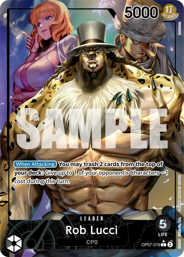 Rob Lucci (Leader) - 500 Years in the Future (OP07)