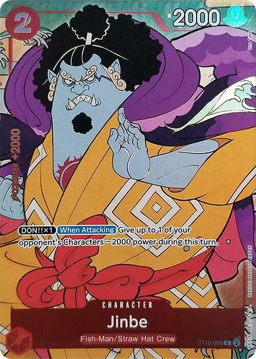 Jinbe (English Version 1st Anniversary Set) - One Piece Promotion Cards (OP-PR)