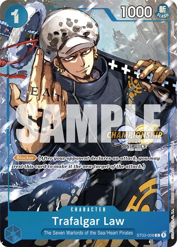 Trafalgar Law - ST03-008 (CS 2024 Event Pack) - One Piece Promotion Cards (OP-PR)