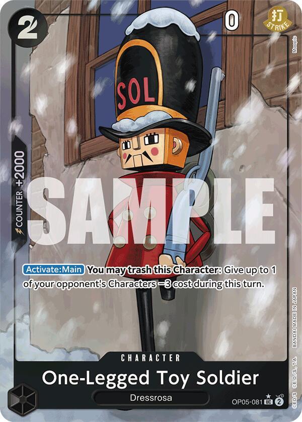 One-Legged Toy Soldier (Full Art) - Premium Booster -The Best- (PRB-01)
