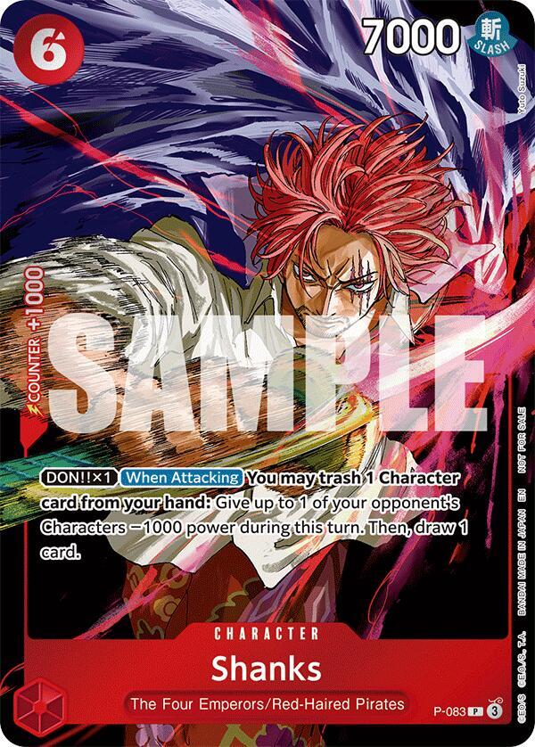 Shanks (Event Pack Vol. 6) - One Piece Promotion Cards (OP-PR)