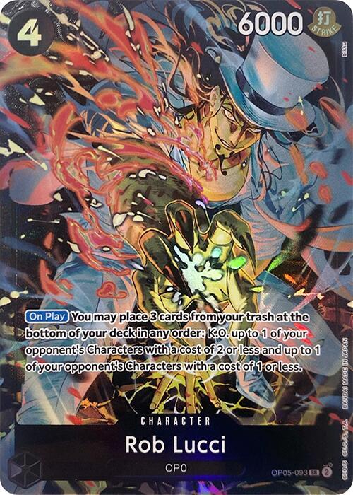 Rob Lucci (Illustration Box EX) - One Piece Promotion Cards (OP-PR)