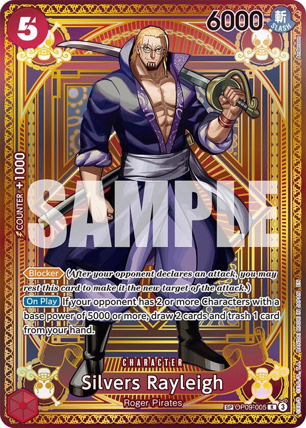 Silvers Rayleigh (Special Rare) - A Fist of Divine Speed (OP11)