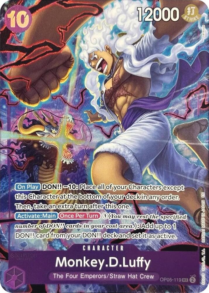 Monkey.D.Luffy (119) (English Version 2nd Anniversary Set) - One Piece Promotion Cards (OP-PR)
