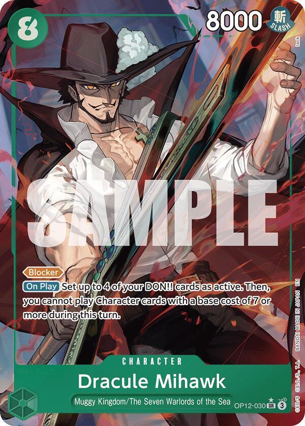 Dracule Mihawk (Parallel) - Legacy of the Master (OP12)