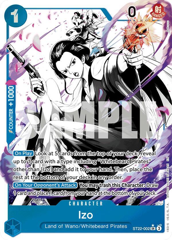Izo (Parallel) - Starter Deck 22: Ace & Newgate (ST-22)