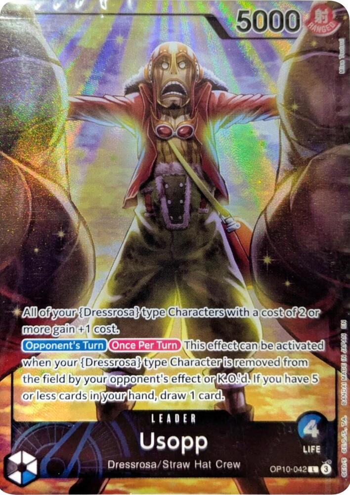Usopp (Official Playmat -Limited Edition Vol. 3-) - One Piece Promotion Cards (OP-PR) SEALED