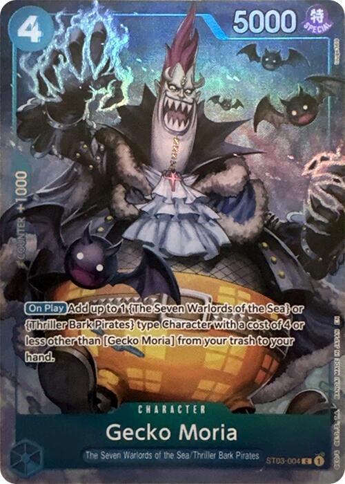 Gecko Moria (Seven Warlords of the Sea Binder Set) - One Piece Promotion Cards (OP-PR)