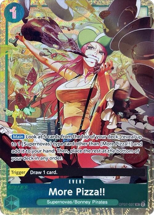 More Pizza!! (Premium Card Collection -Best Selection Vol. 4-) - One Piece Promotion Cards (OP-PR)