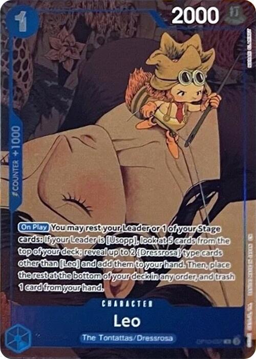 Leo (Premium Card Collection -6 assort vol.1-) - One Piece Promotion Cards (OP-PR)