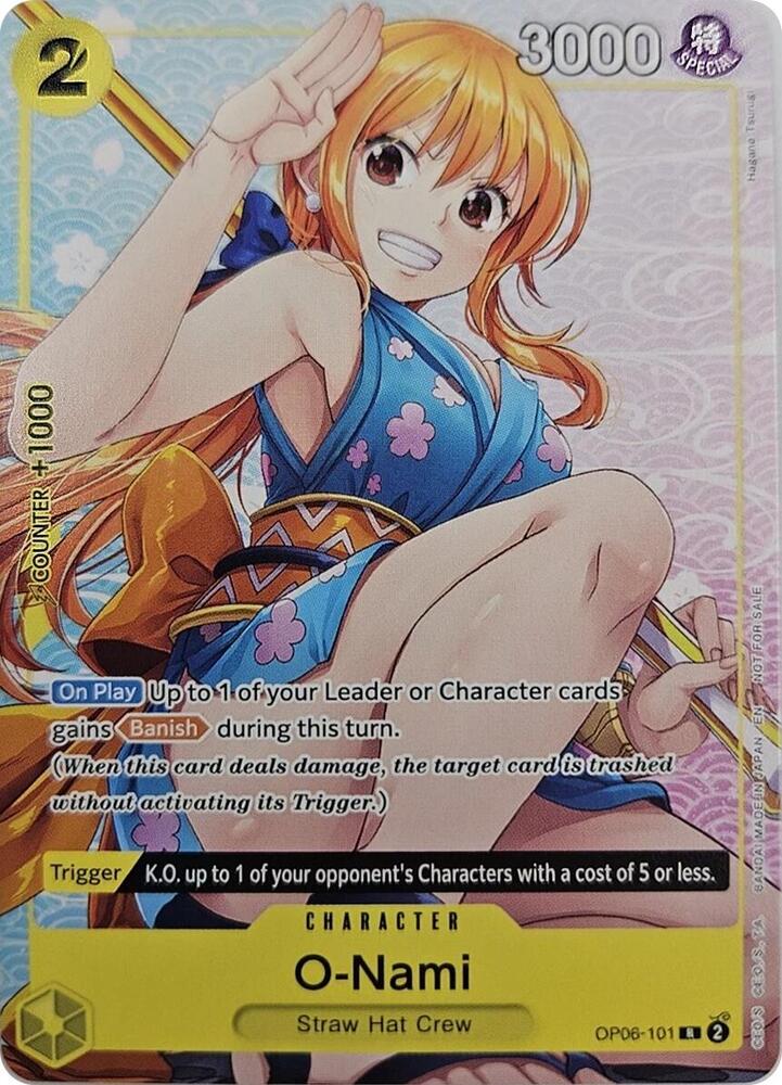 O-Nami (Welcome Pack Vol. 2) - One Piece Promotion Cards (OP-PR)