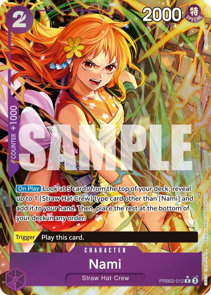 Nami (Parallel) - Premium Booster -The Best- Vol. 2 (PRB-02)