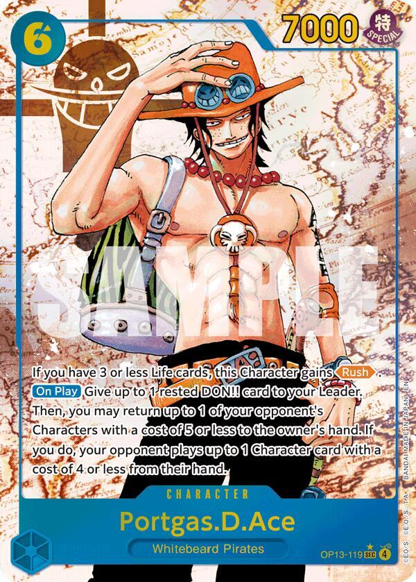 Portgas.D.Ace (Parallel) - Carrying On His Will (OP13)