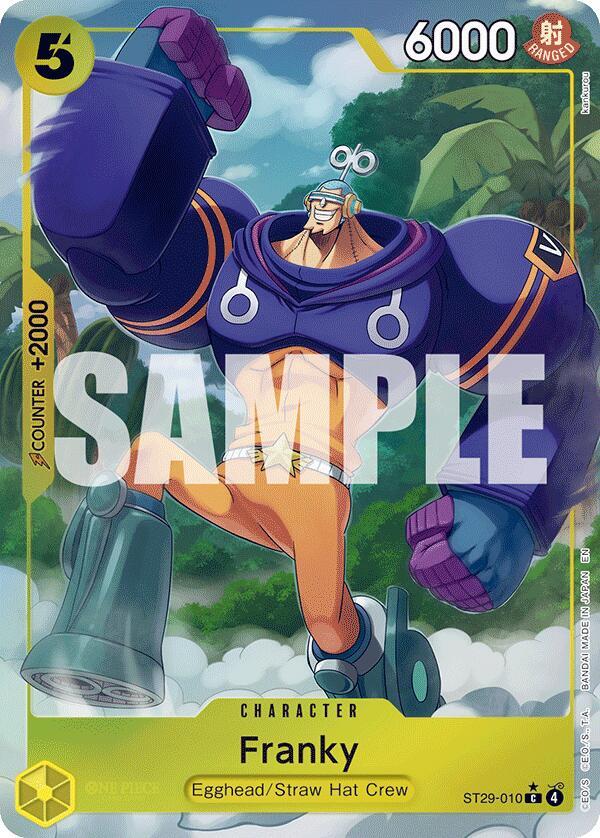 Franky (Parallel) - Starter Deck 29: Egghead (ST-29)