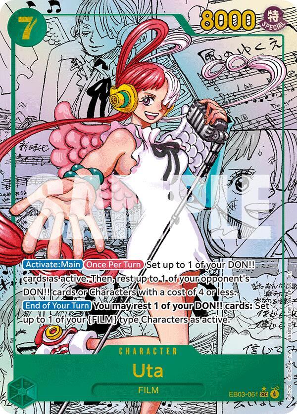 Uta (Manga) - Extra Booster: One Piece Heroines Edition (EB-03) LP