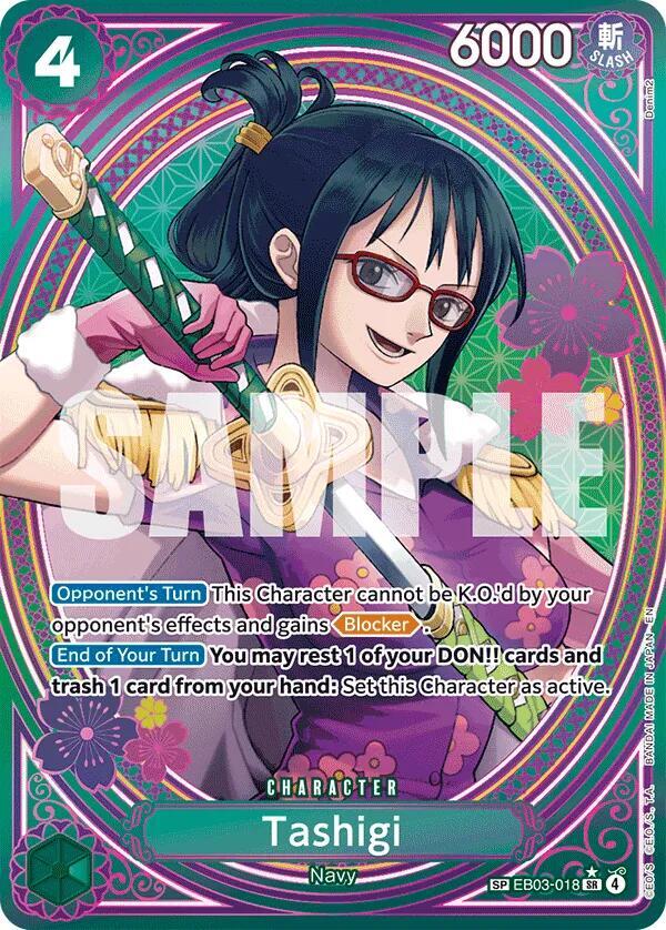 Tashigi (Special Rare) - Extra Booster: One Piece Heroines Edition (EB-03)
