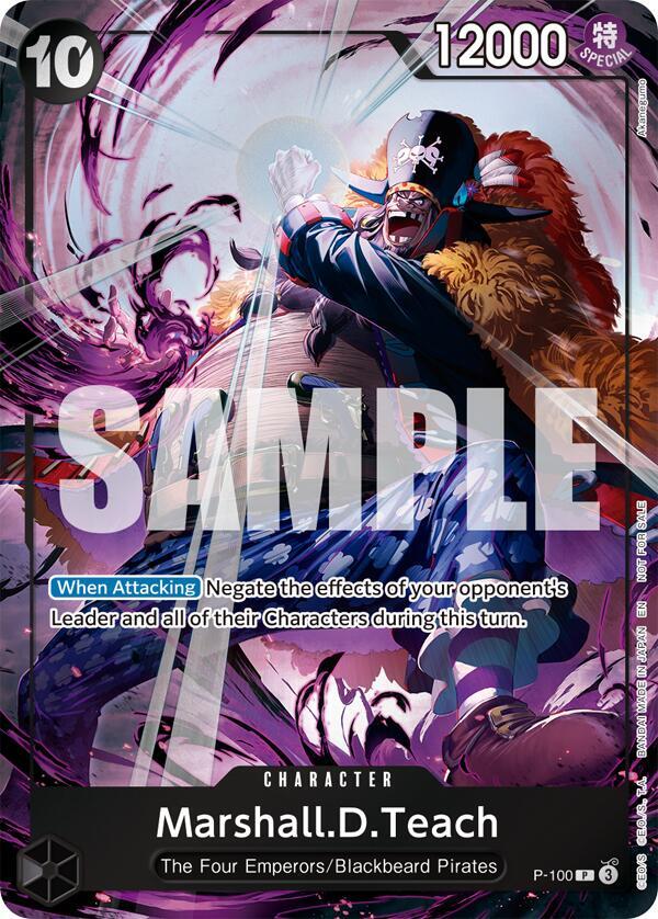 Marshall.D.Teach (Event Pack Vol. 8) - One Piece Promotion Cards (OP-PR)