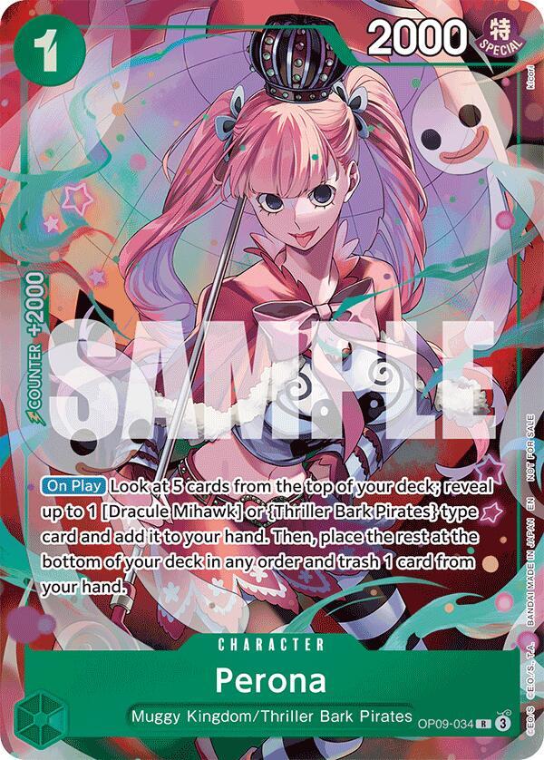 Perona - OP09-034 - Extra Booster: One Piece Heroines Edition (EB-03)