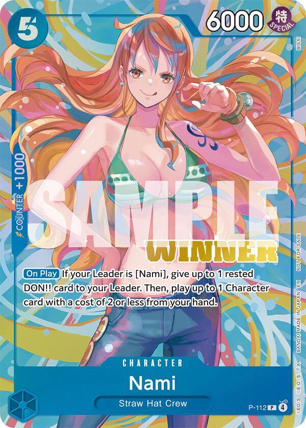 Nami (Heroines Battle Winner Pack) - One Piece Promotion Cards (OP-PR) NM