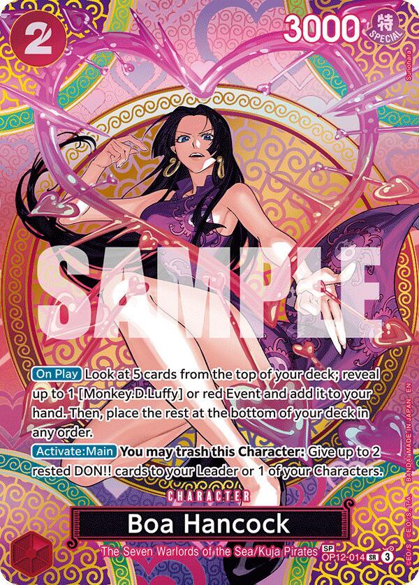 Boa Hancock (Special Rare) - Adventure on Kami's Island (OP15-EB04) NM