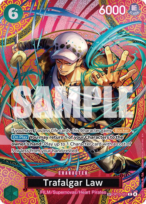 Trafalgar Law (Special Rare) - Adventure on Kami's Island (OP15-EB04)