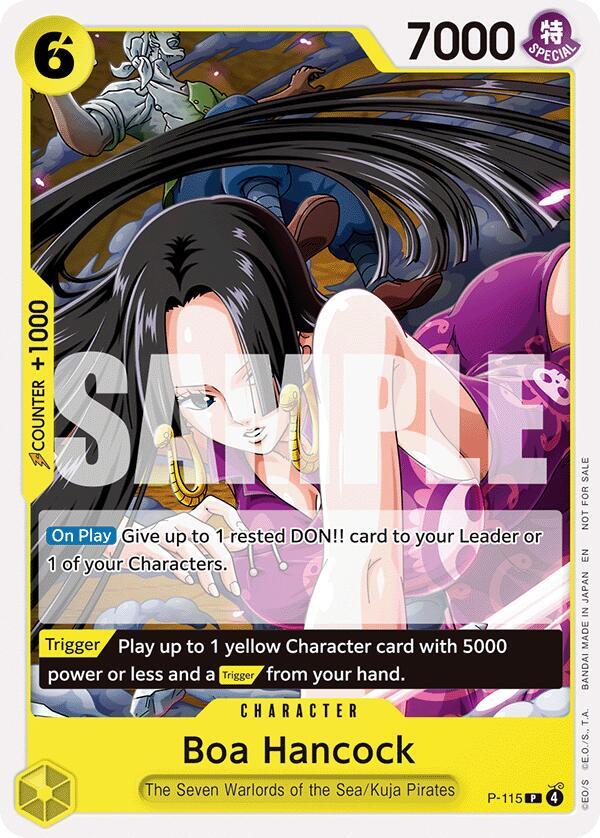 Boa Hancock (OP15 Release Event) - One Piece Promotion Cards (OP-PR) SEALED