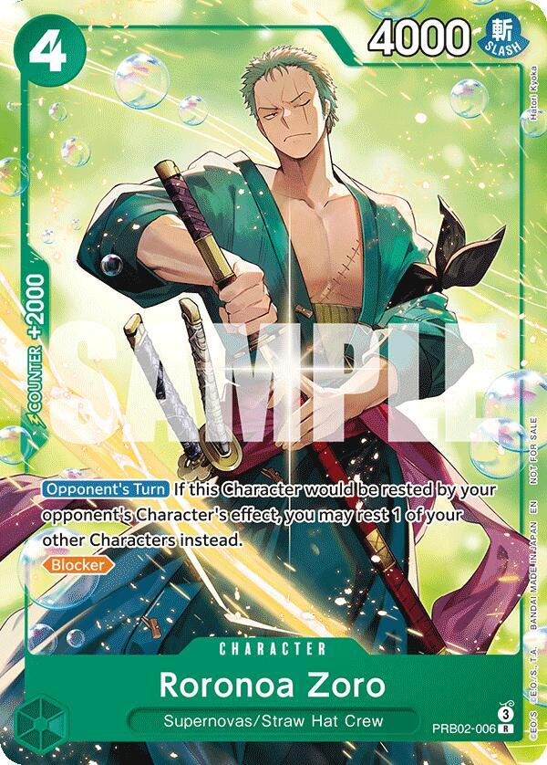 Roronoa Zoro (Welcome Pack 2026 Vol.1) - One Piece Promotion Cards (OP-PR)