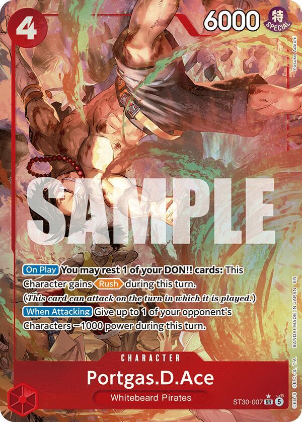 Portgas.D.Ace (007) (Parallel) - Starter Deck EX: Luffy & Ace (ST-30)