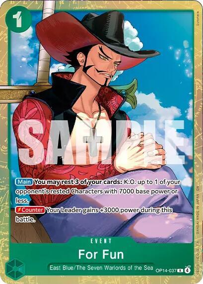 For Fun (Premium Card Collection -Best Selection Vol. 6-) - One Piece Promotion Cards (OP-PR)