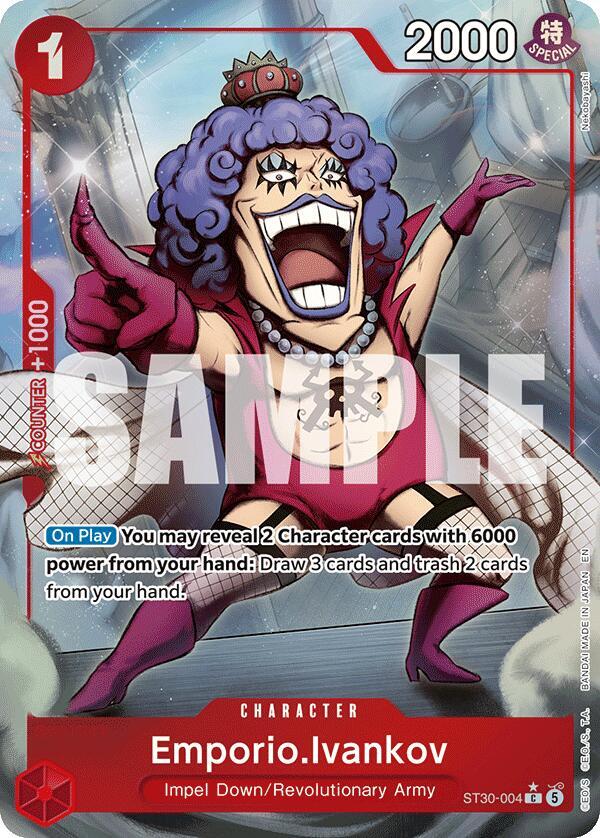 Emporio.Ivankov (Full Art) - Starter Deck EX: Luffy & Ace (ST-30)