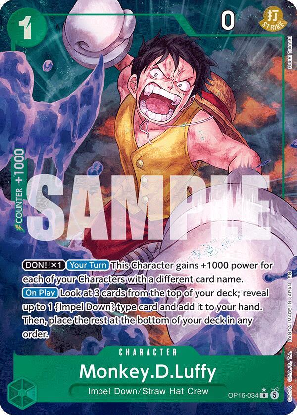Monkey.D.Luffy (Parallel) - The Time of Battle (OP16)