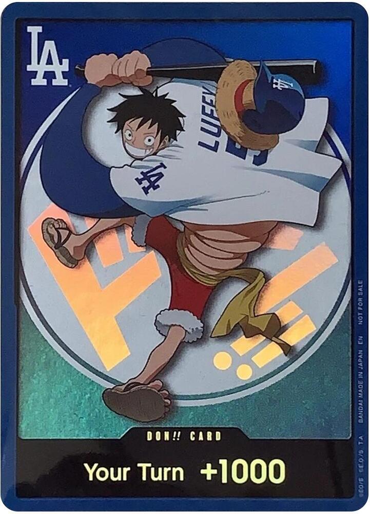 DON!! Card (LA Dodgers 2026 Promo) - One Piece Promotion Cards (OP-PR) SEALED