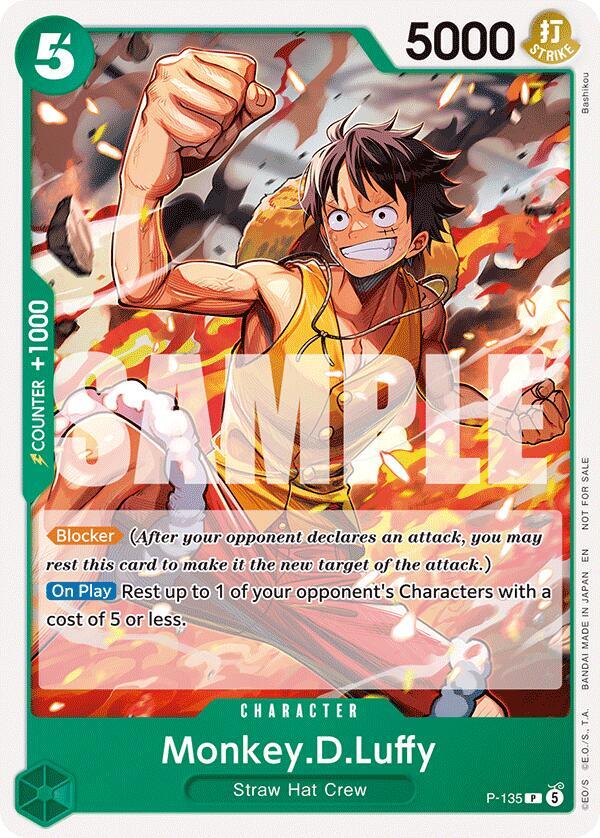 Monkey.D.Luffy (OP16 Release Event) - One Piece Promotion Cards (OP-PR)
