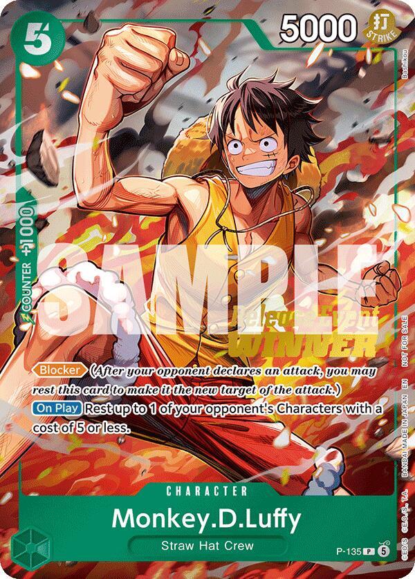 Monkey.D.Luffy (OP16 Release Event Winner) - One Piece Promotion Cards (OP-PR)