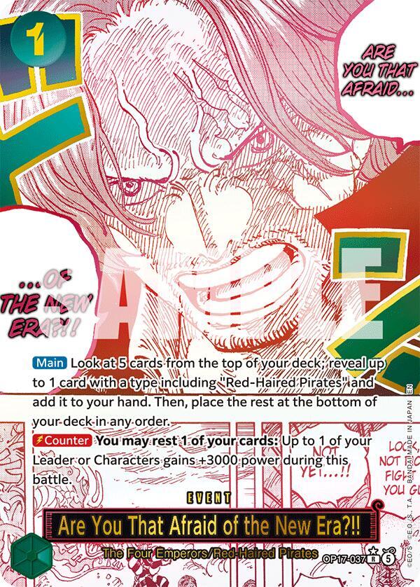 Are You That Afraid of the New Era?! (Parallel) - The World's Strongest Warriors (OP17)