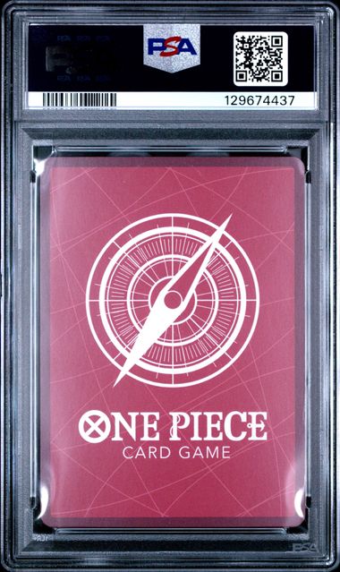 2025 ONE PIECE PROMOS #001 SHANKS PSA MAGAZINE EXCLUSIVE