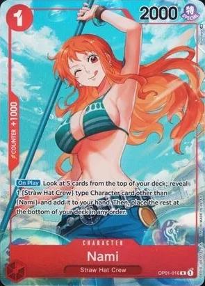 Nami (Parallel) - Romance Dawn (OP01) PRE ERRATA NM